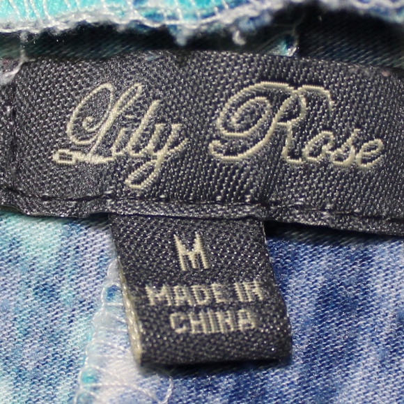 Medium High Low Wrap Skirt Lily Rose - Picture 5 of 5